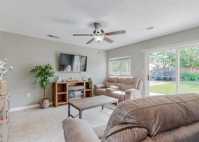 Comfortable 3-Bedroom Home With Spacious Backyard